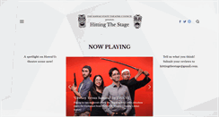 Desktop Screenshot of hittingthestage.com